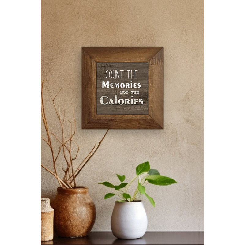 Elegant Decorative Framed Painting, 6.1 x 6.1 inches | 100% Ceramic Art with 100% Wooden Frame (Thickness: 0.8 inches) | UV Printed, for Home Décor