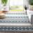 Southwestern Hand Woven Wool/Cotton Southwestern Rug-1750591157-1824701583