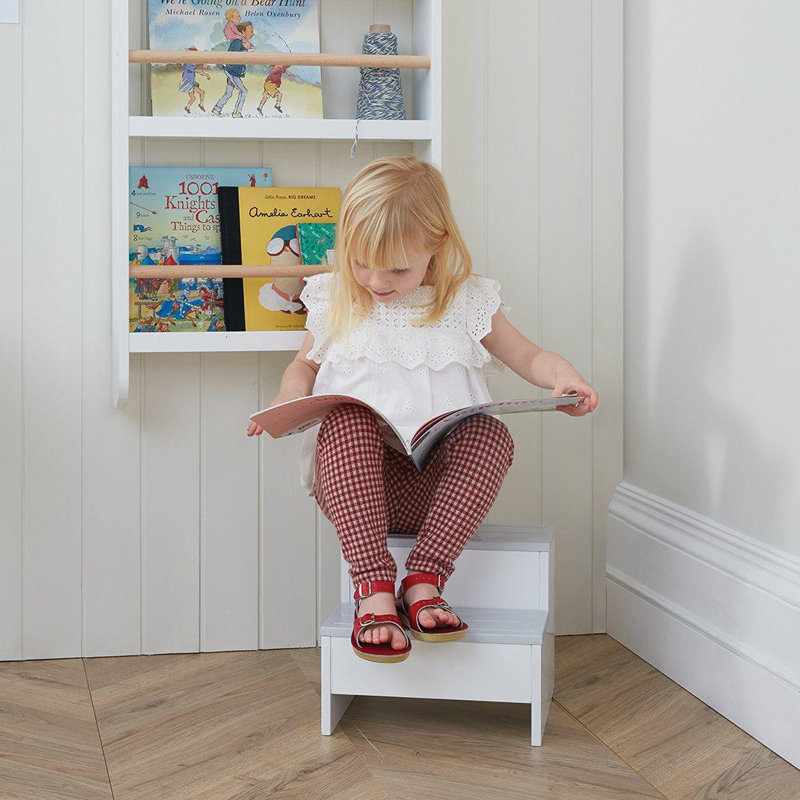 White 2 - Step Stool
