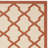 Bordeaux Geometric Beige/Orange Indoor/Outdoor Area Rug-1028835476