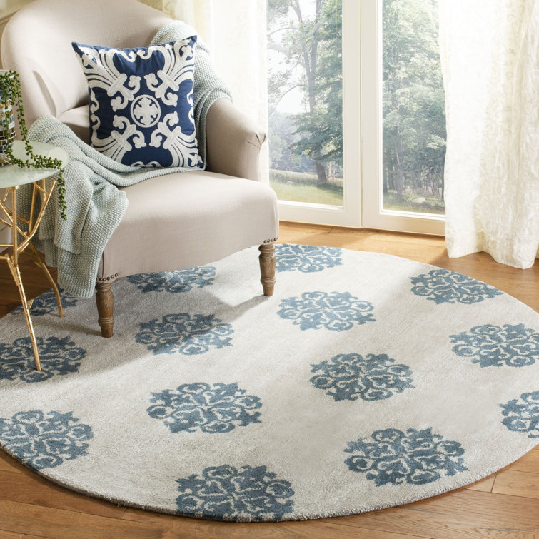 Candelo Hand Tufted Wool Pile Geometric Rug