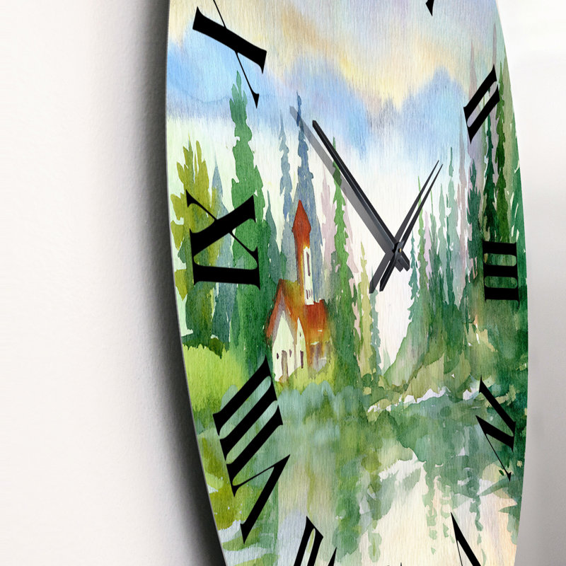 Horloge murale très grande, Moyen