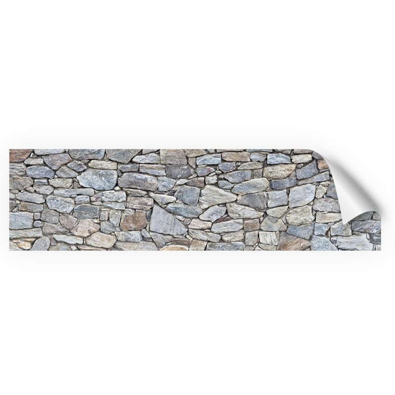 Olga 60cm W x 220cm L PVC Peel and Stick Panel