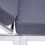 Chaise longue d'extérieur blanche avec coussins Leisuremod Chelsea-70691869-104563018