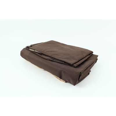 Dessus de remplacement pour abri de jardin d'extérieur 10 x 10 pi - brun. Protégé et résistant aux intempéries. Toit à deux niveaux avec trous de drainage et moustiquaire de remplacement. Protection en tissu hydrofuge.