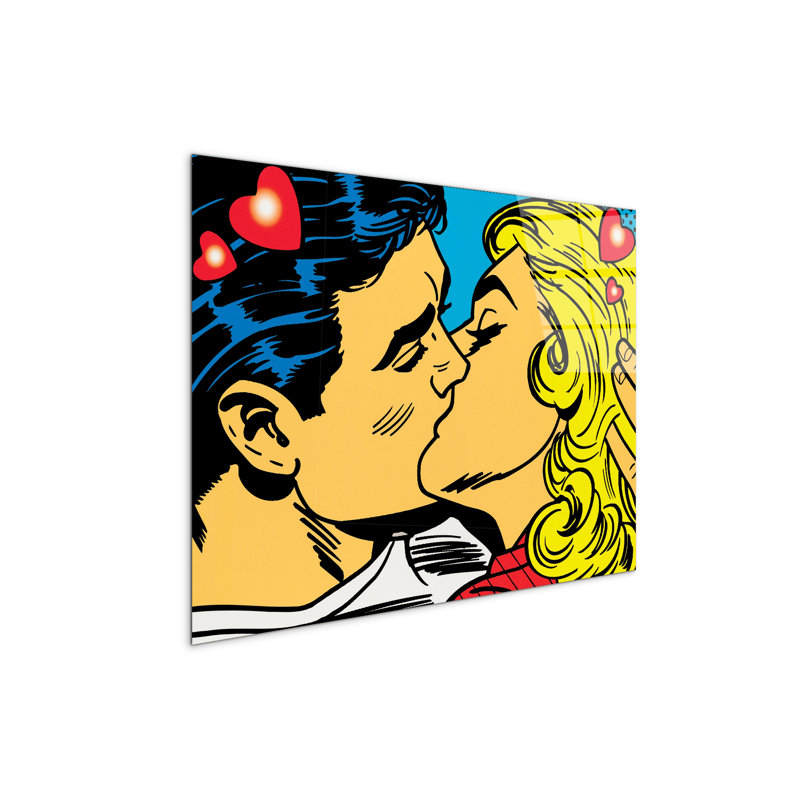 Homage To Roy II By Art Studio 58×78 Cm CrystalArt Acrylic Material Glass Effect, Frameless Panel, Lightweight Ready To Hang by Art Studio - No Frame Print on Plastic / Acrylic