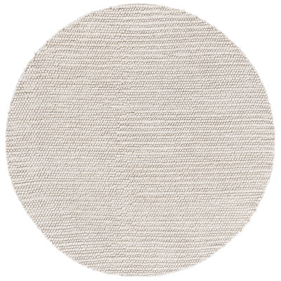 Natura 287 Flatweave Wool/Cotton No Pattern Rug in Beige/Ivory