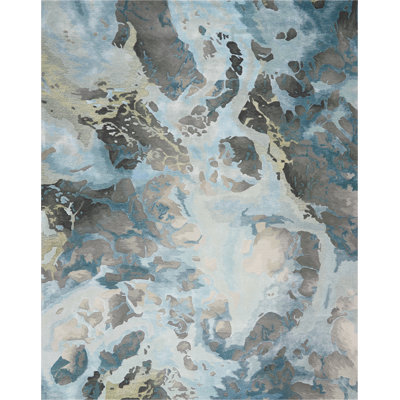 Prismatic - PRS14 Viscose Abstract Indoor Rug