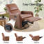Fauteuil inclinable, oscillant et pivotant pour adultes-517609799