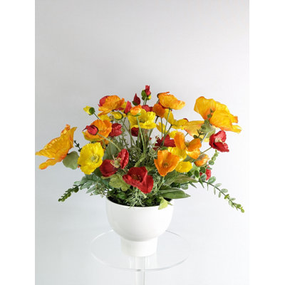 Arrangement de coquelicots