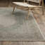 Tapis beige / vert à motif de médaillon central Kula-1630732943