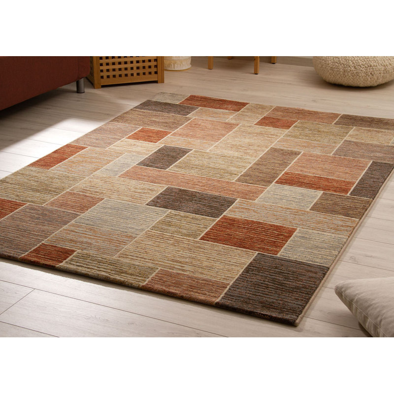 Trever Geometric Area Rug, Rectangle 120 x 170cm