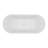 66'' W,66 GALLONS Freestanding Acrylic Soaking  Bathtub With Drain And Overflow Holes