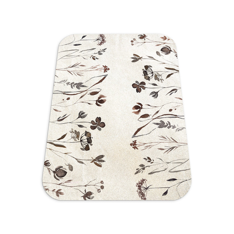 Nechita Hard Floor Rectangular Chair Mat, 100 x 140cm