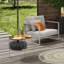 Support de parasol robuste et résistant aux intempéries pour patio et jardin