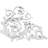 Fairfield H W D Composite Rosette Applique-32727273-32727317