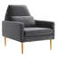 Fauteuil Liliana Performance Velvet par Modway-2056677445