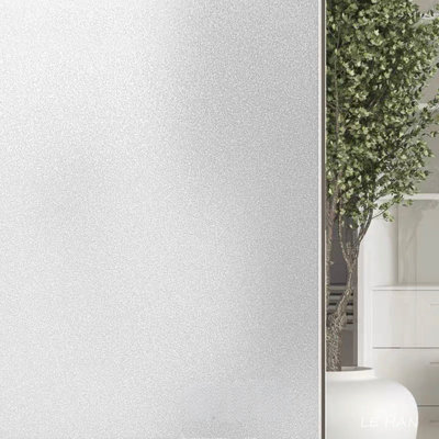 Film de PVC statique pour fenêtre de salle de bain et de douche Film de fenêtre de décoration intérieure transparent ou opaque de haute qualité - givré