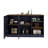 Kitchen Island 35.7" H, 2 Doors, 7 Shelves, Alby Blue  - Kitchen-342459473