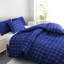 Premium Reversible Duvet Cover Set with Zipper Closure and Corner Ties-121935620