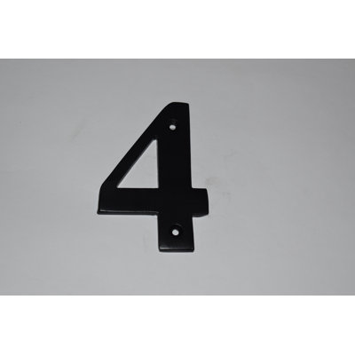 Dravin 14cm H Metal House Number