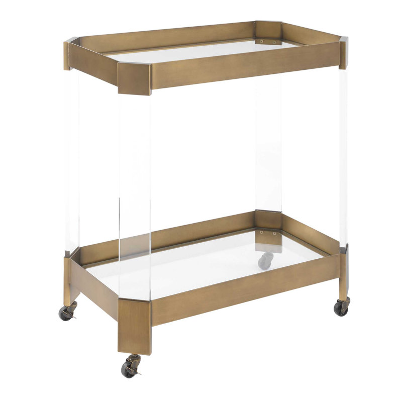 Uttermost Giselle Bronze Bar Cart