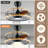 Ruggerio Ceiling Fan with LED Lights
