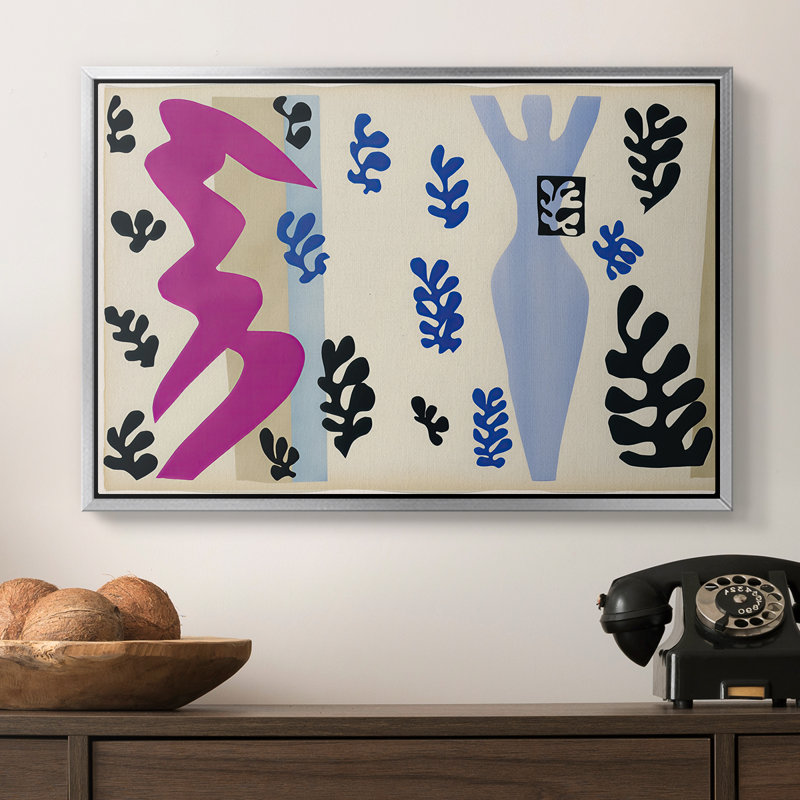 Le lanceur de couteaux, de Jazz, 1947 - Henri Matisse, toile tendue avec châssis, 16 x 24, Argent