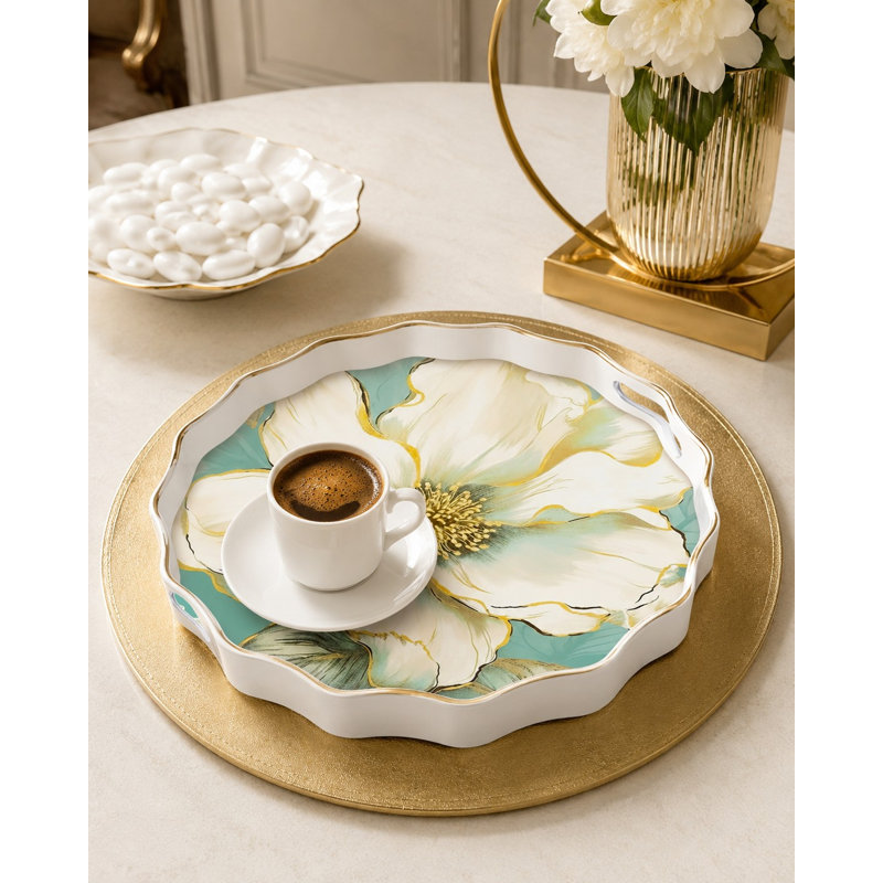 Plateau, White/Multicolor, Floral 7