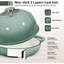Étuve en fonte avec couvercle vert Davivy 5QT-123386860