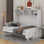 Lit escamotable double avec bureau