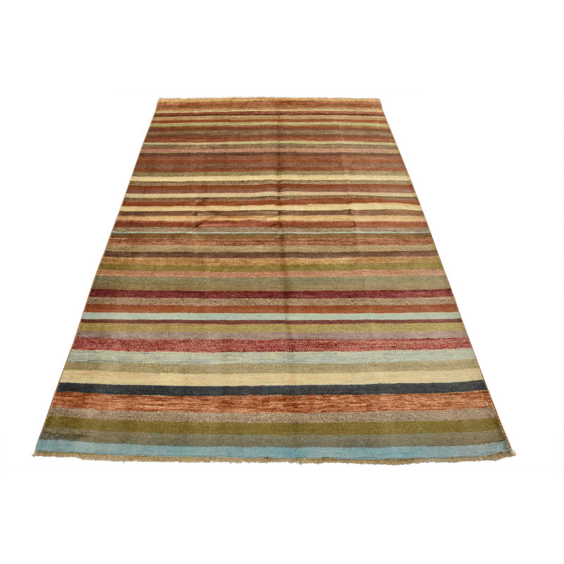 Tapis unique en laine nouvel âge 5 pi 7 po x 8 pi 2 po Faithlynn