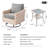 Daimyan Swivel Wicker Outdoor Lounge Chair-1189601347