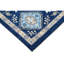 Hand Knotted Wool Area Rug in Blue
