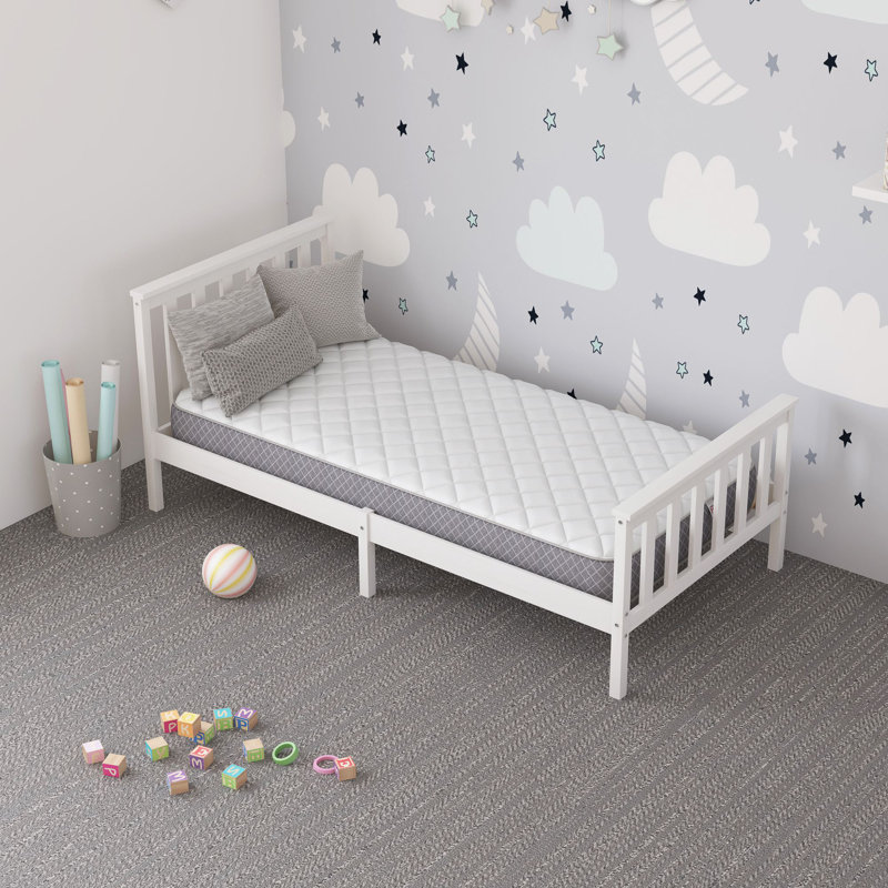 Kids Bonnell Mattress with OEKO-TEX fabric, Small Single (2'6)