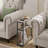 Side Table With Charging Station,magazine Rack-273817112