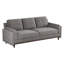 Canapé rembourré 87 po à 3 places en chenille imperméable 87 po-130480506