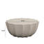 Table basse de 35,43 po Mobilier d'extérieur intérieur de style moderne, parfait pour le salon, le patio, le jardin et la cour (blanc)-228001523