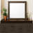 Oak Finish Mirror