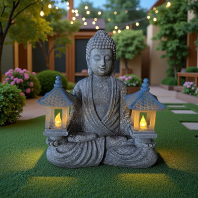 LUMIARTISAN Buddha Solar Statue