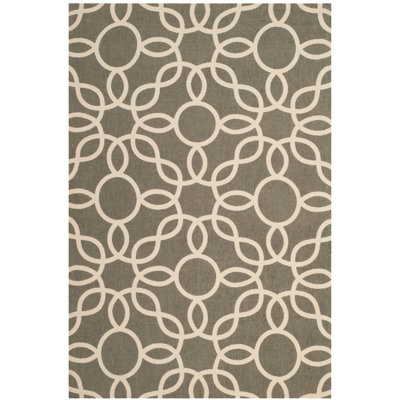 Cedar Brook Hand Loomed Jute Geometric Rug