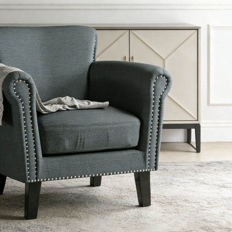 CHAISE CLUB, Blue+Grey