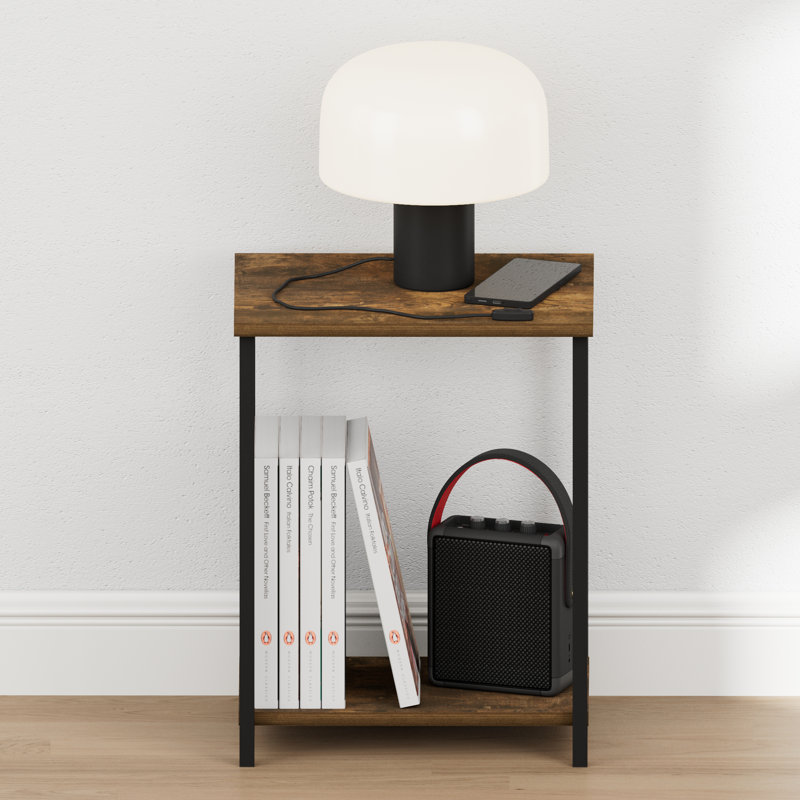 Table de chevet Villalba, Amber Pine