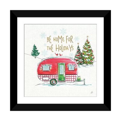 «Christmas in the Country V», art textuel sur toile