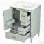 Meuble-lavabo moderne de 61 cm avec lavabo en céramique-1095646104