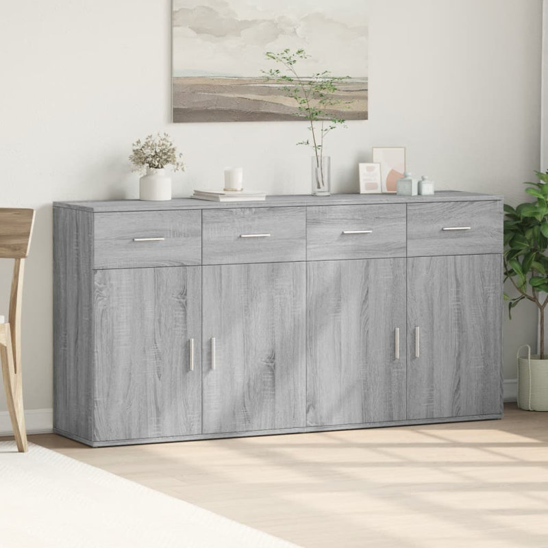 Oree 79cm Sideboard, Grey Sonoma