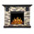 Aralene 50.6''W Faux Stone Fireplace with TV Stand Heater,7 Flame Brightness Settings,Remote Control