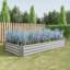 Jardinières en métal avec conception antirouille durable-129024588-129024589