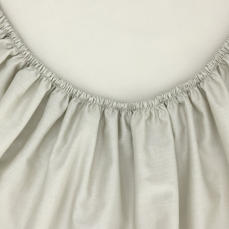 Batiste 100% Cotton Fitted Sheet, California King Fitted Sheet, Green