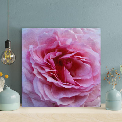 " Pink Cluster Flower " Painting Print